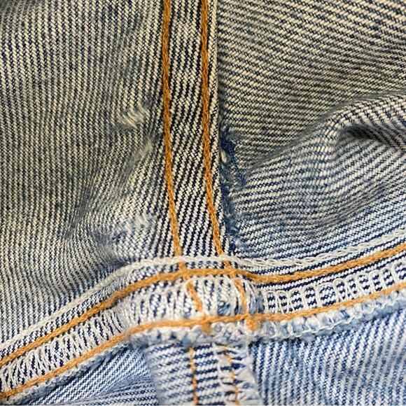 AGOLDE - 90's Mid Rise Loose Fit in Fall Out Distressed Jeans Size 29 - Picture 11 of 16